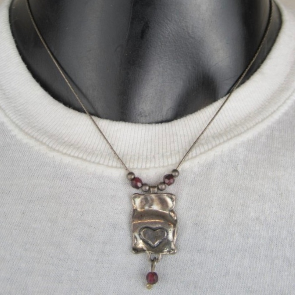 Sterling Silver Necklace/Earrings Pearls/Tiger Eye